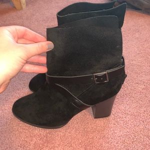 Ankle booties-black